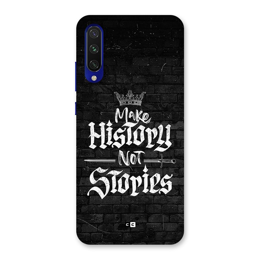 Make History Back Case for Mi A3
