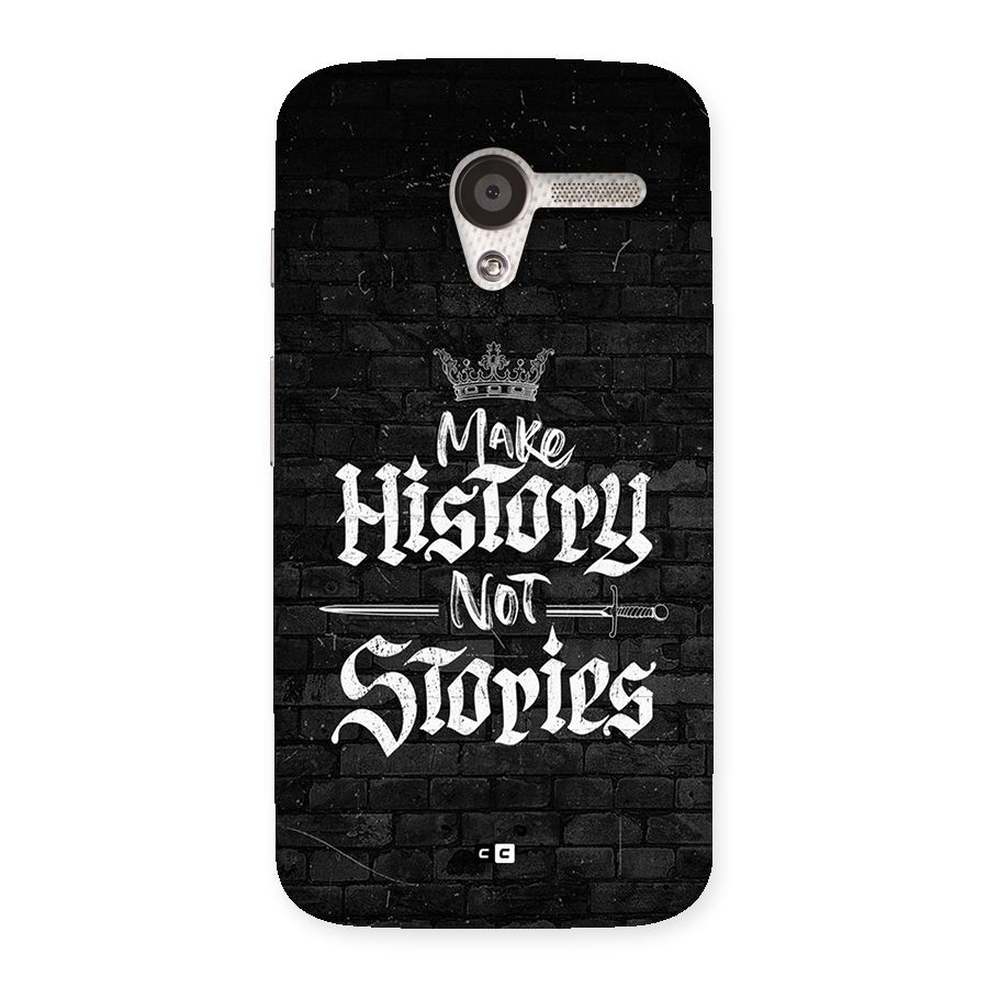 Make History Back Case for Moto X