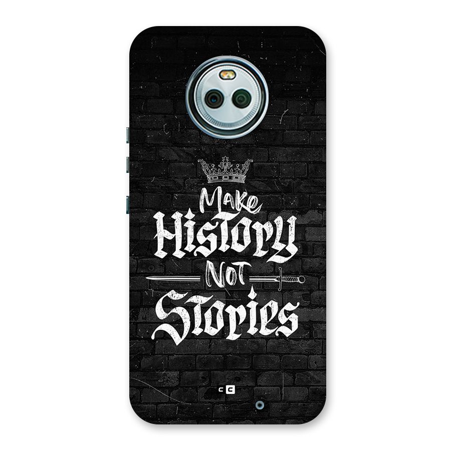 Make History Back Case for Moto X4