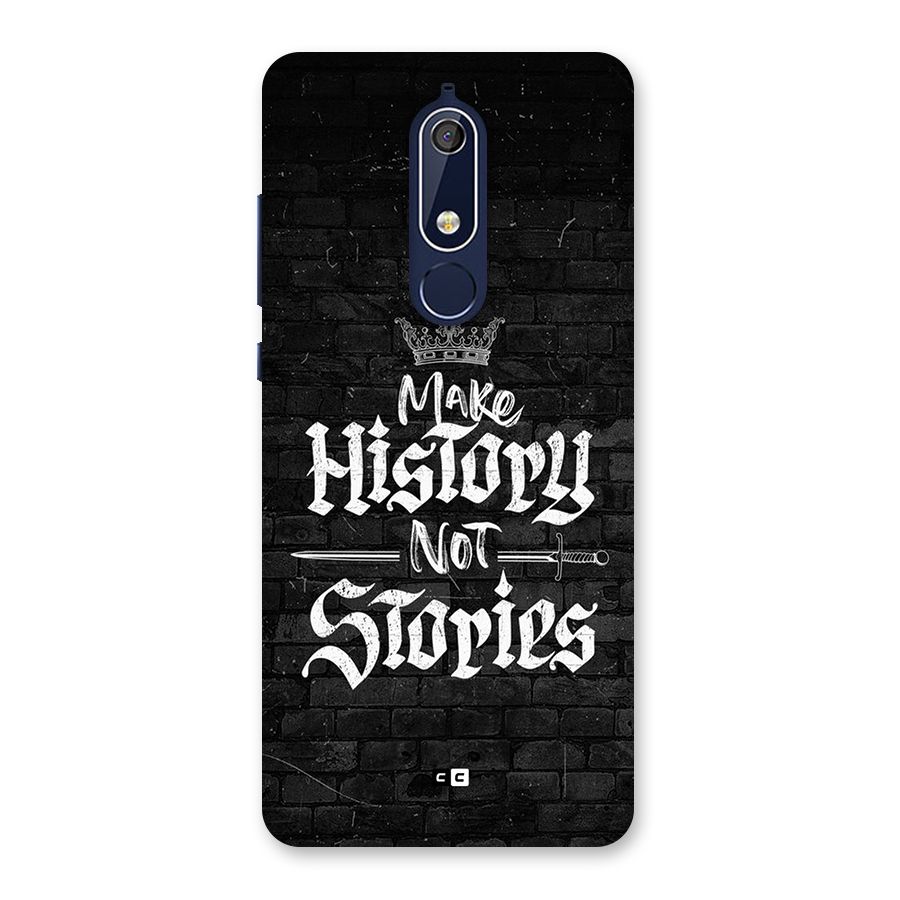 Make History Back Case for Nokia 5.1