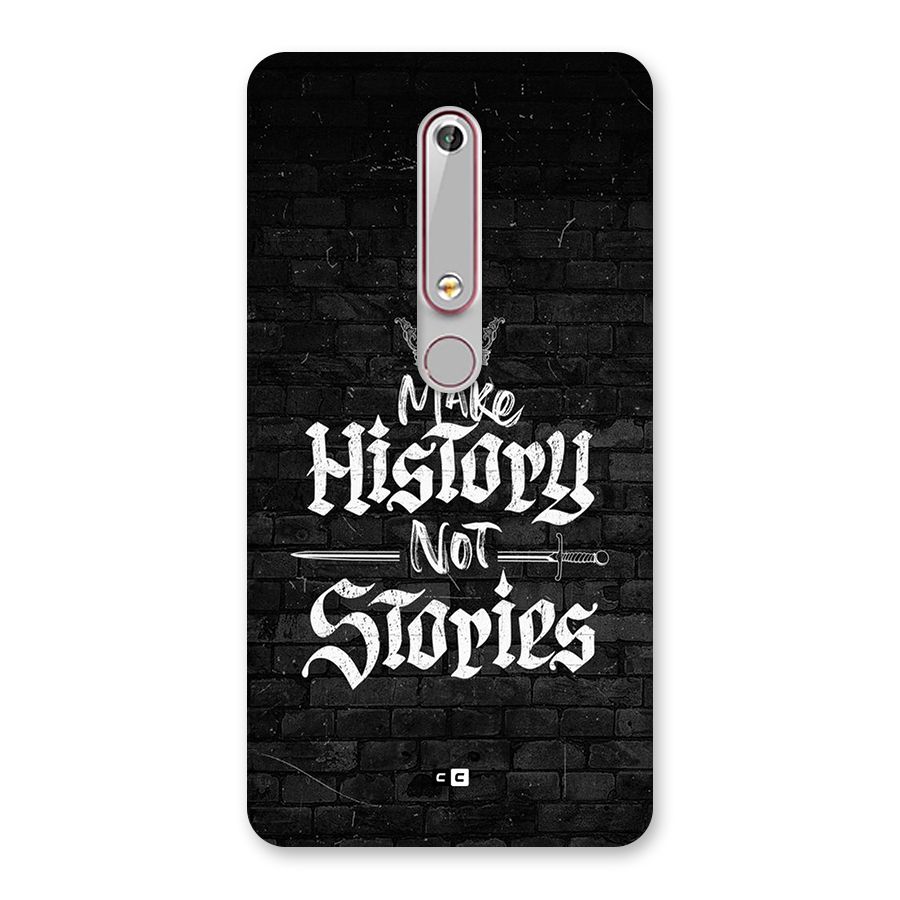 Make History Back Case for Nokia 6.1
