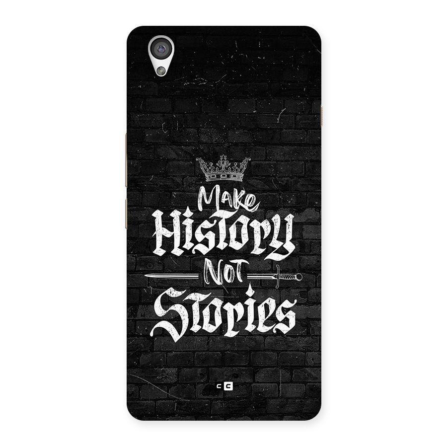 Make History Back Case for OnePlus X