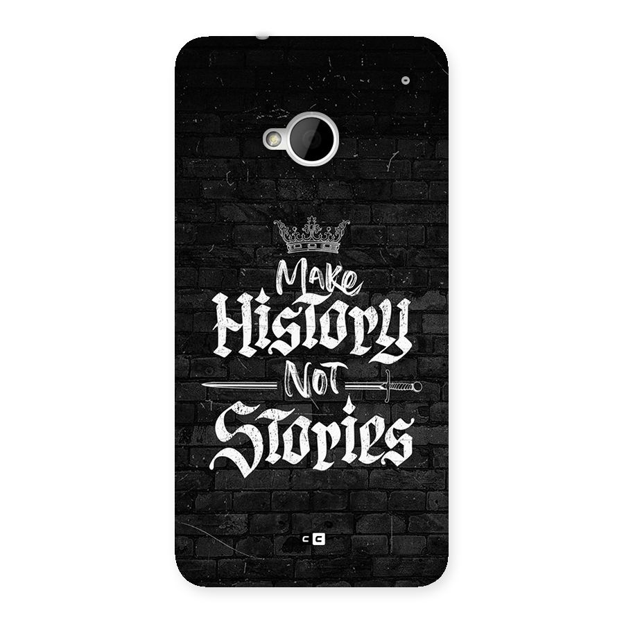 Make History Back Case for One M7 (Single Sim)