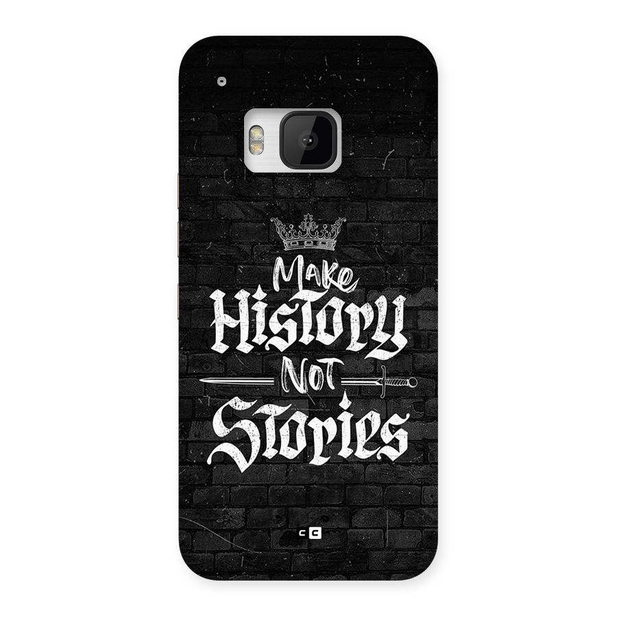 Make History Back Case for One M9
