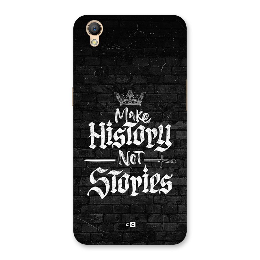 Make History Back Case for Oppo A37