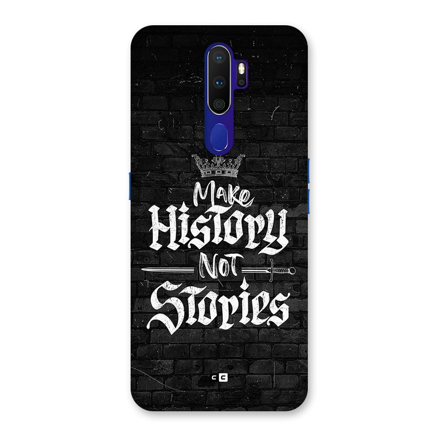 Make History Back Case for Oppo A9 (2020)