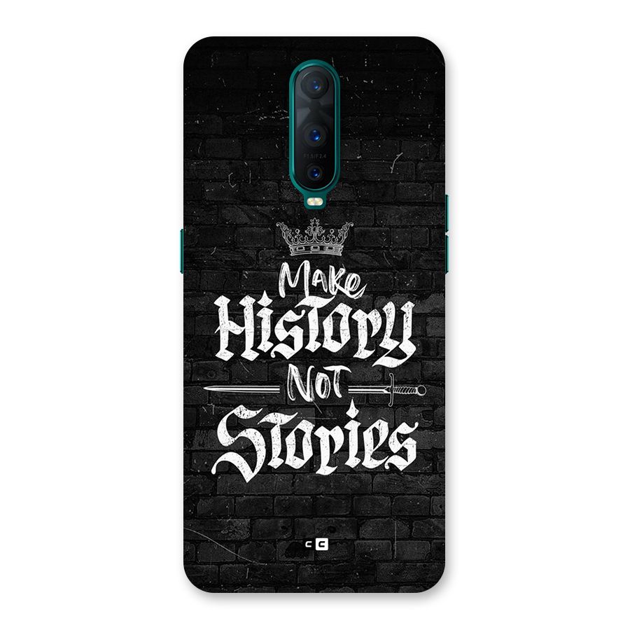 Make History Back Case for Oppo R17 Pro