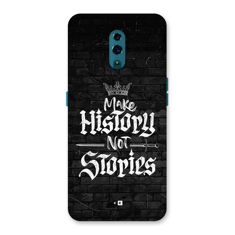 Make History Back Case for Oppo Reno