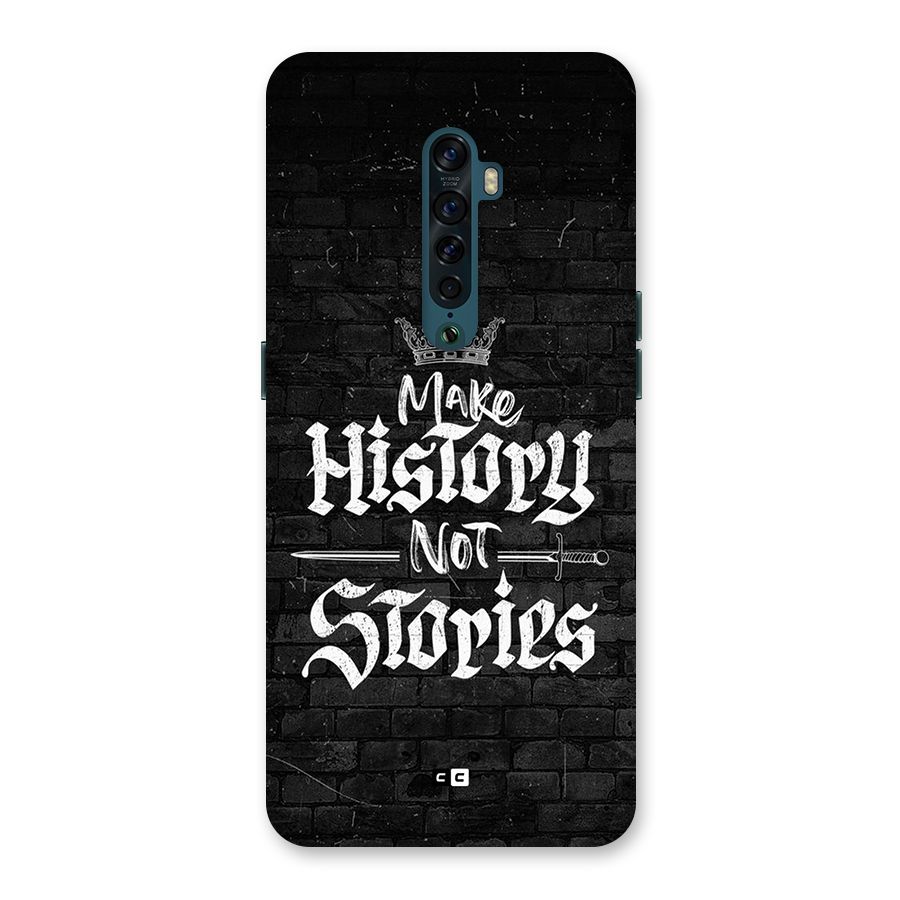 Make History Back Case for Oppo Reno2