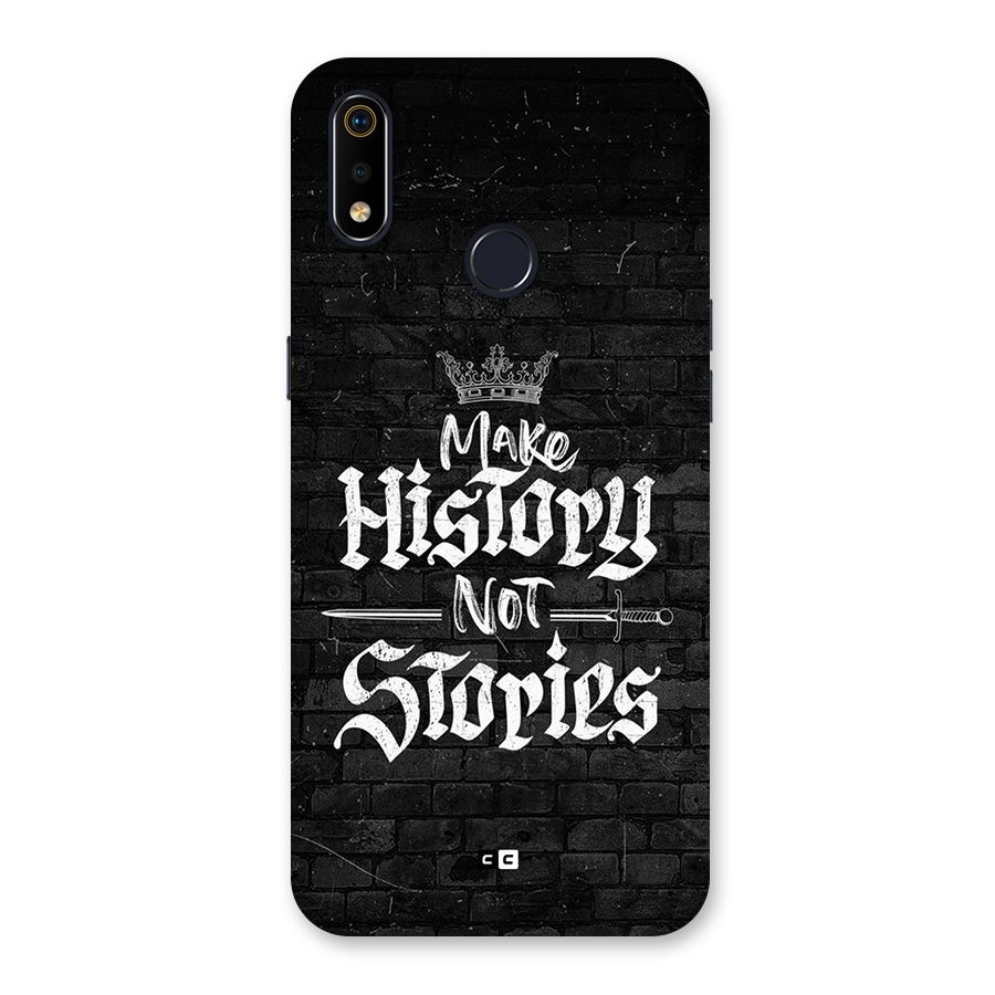 Make History Back Case for Realme 3i