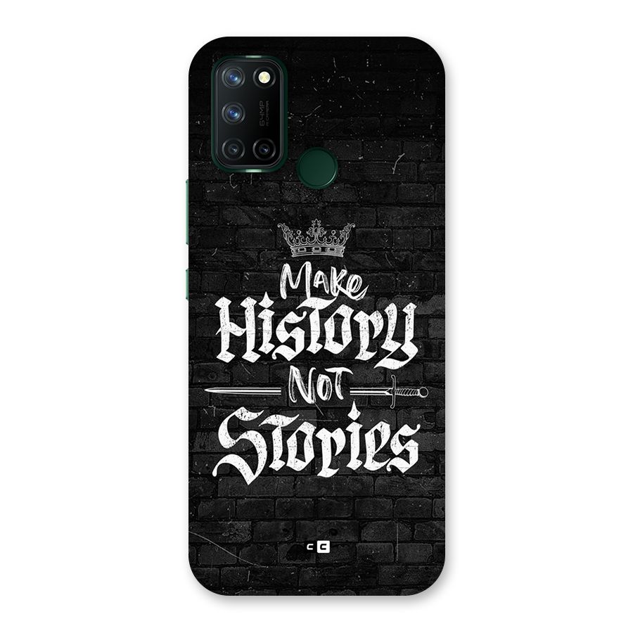Make History Back Case for Realme 7i