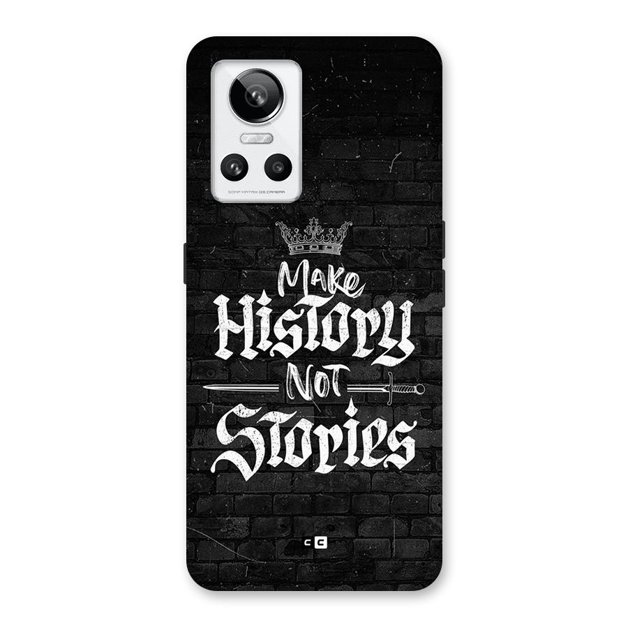 Make History Back Case for Realme GT Neo 3