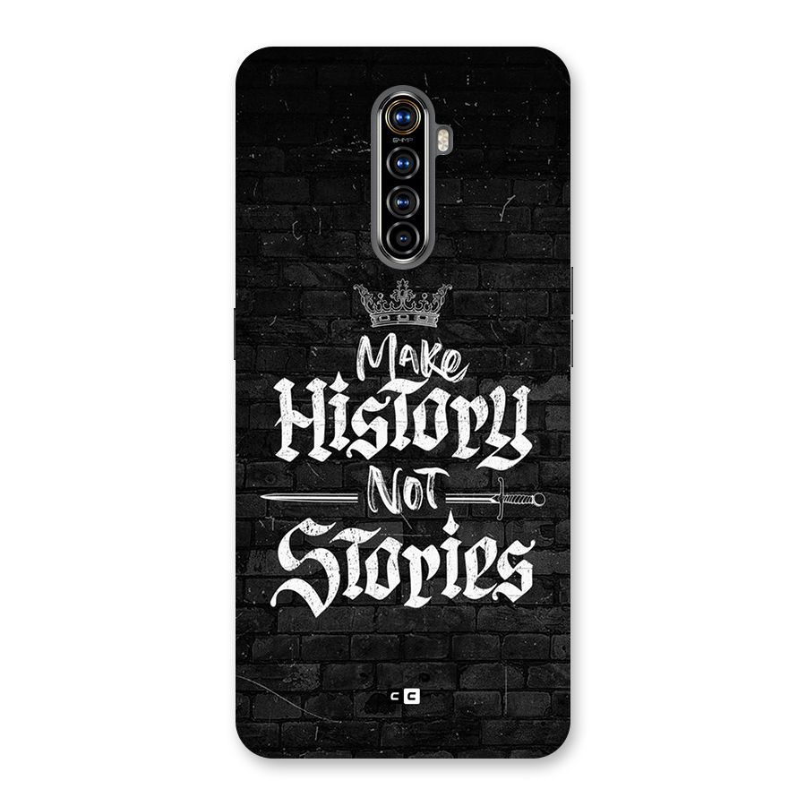 Make History Back Case for Realme X2 Pro
