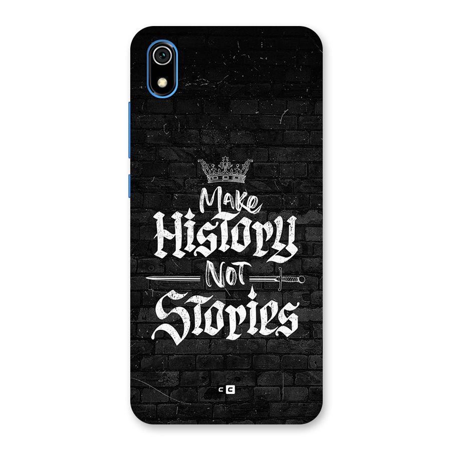Make History Back Case for Redmi 7A