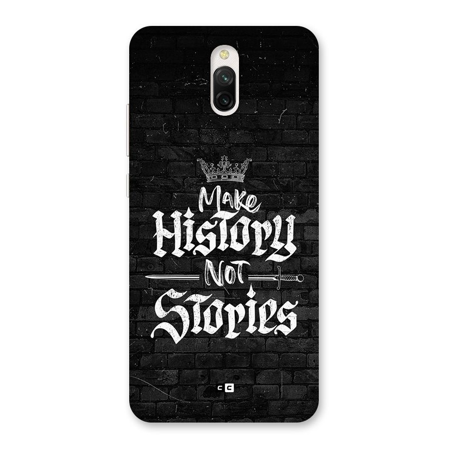 Make History Back Case for Redmi 8A Dual