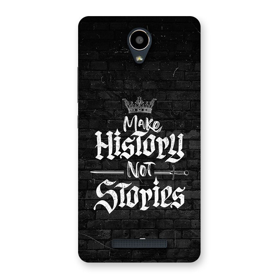 Make History Back Case for Redmi Note 2