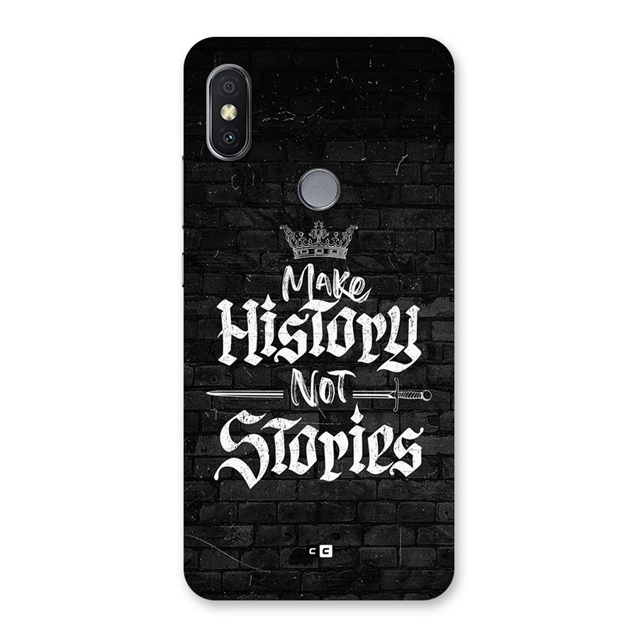 Make History Back Case for Redmi Y2