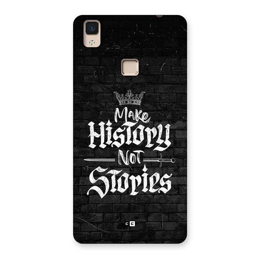 Make History Back Case for V3 Max