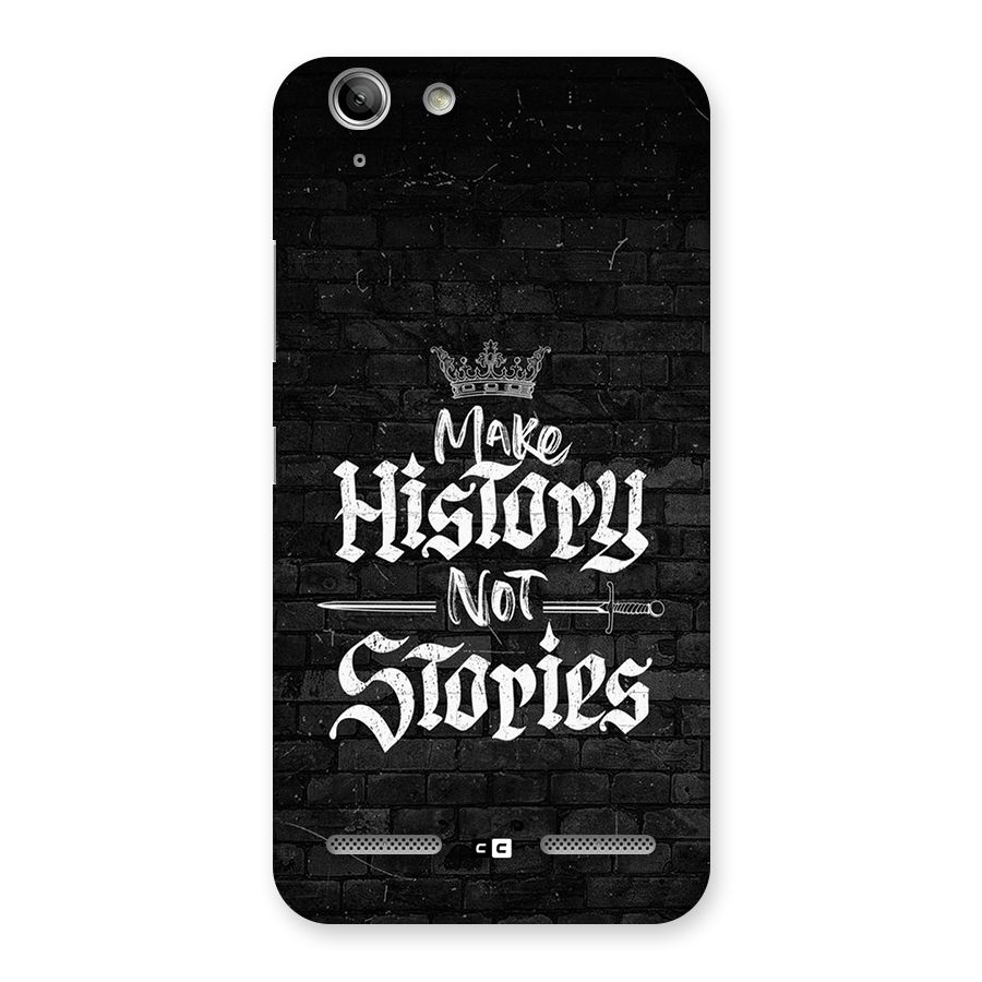 Make History Back Case for Vibe K5