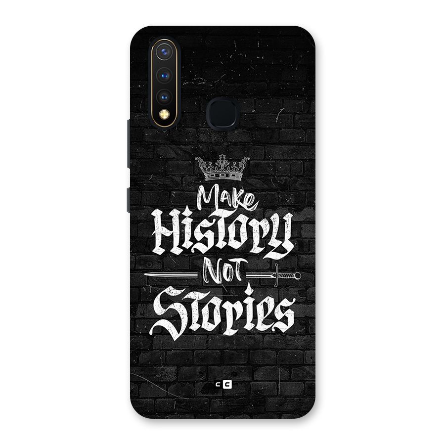 Make History Back Case for Vivo U20