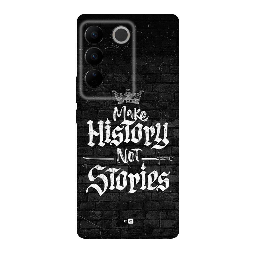 Make History Back Case for Vivo V27