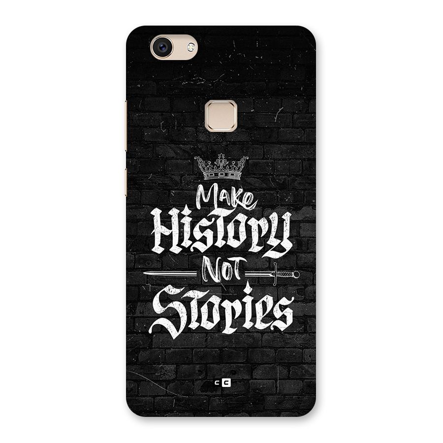 Make History Back Case for Vivo V7