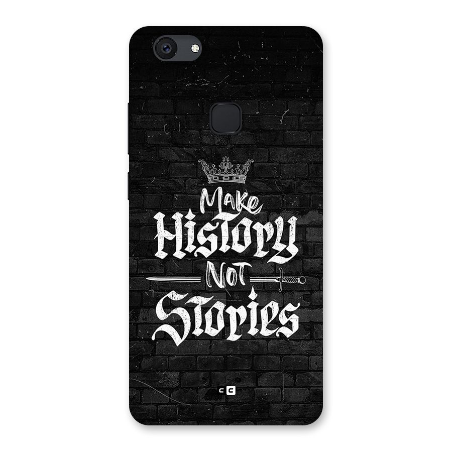 Make History Back Case for Vivo V7 Plus