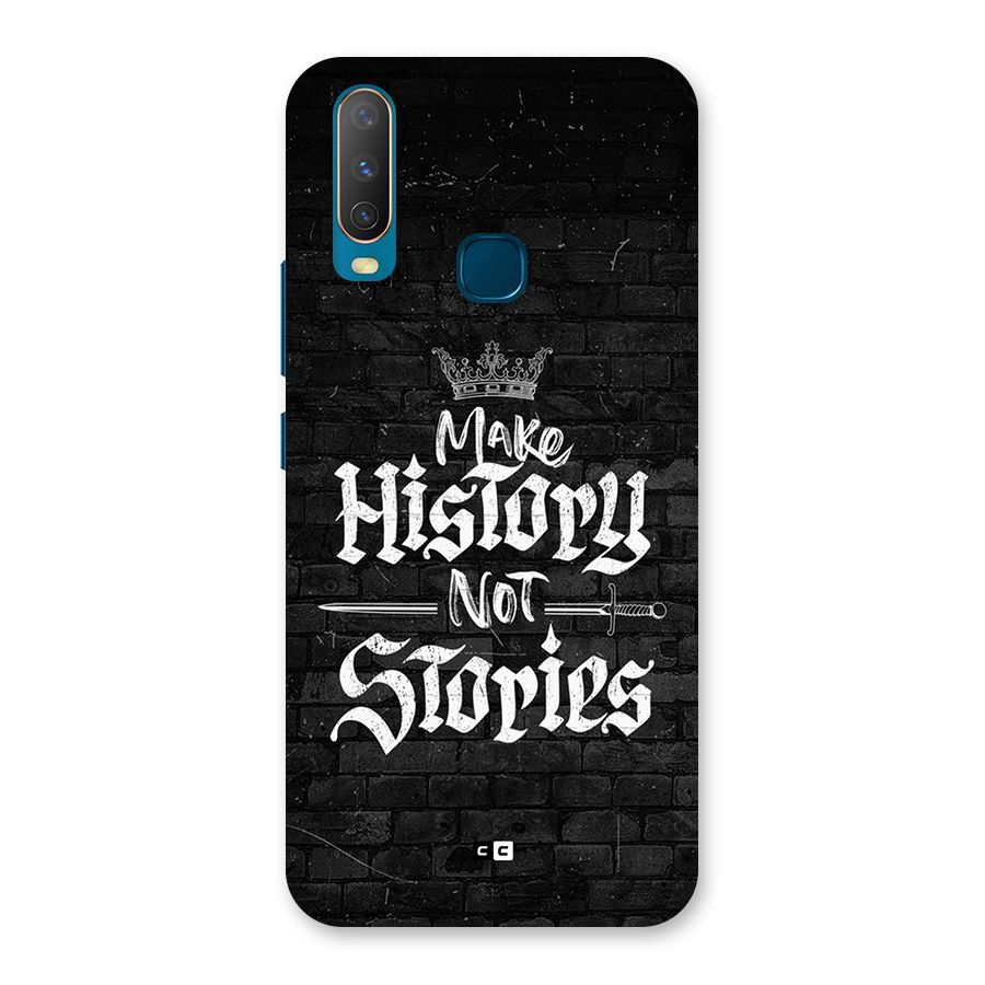 Make History Back Case for Vivo Y11