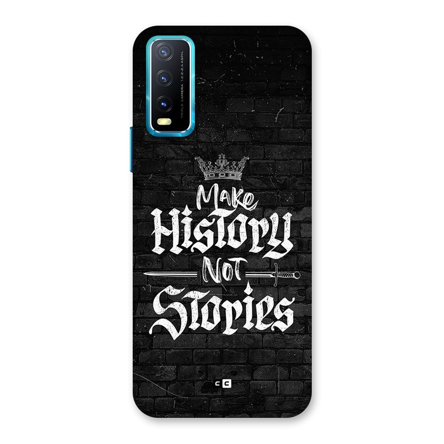 Make History Back Case for Vivo Y20