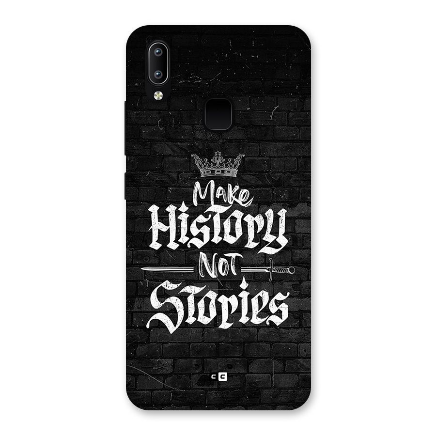 Make History Back Case for Vivo Y93