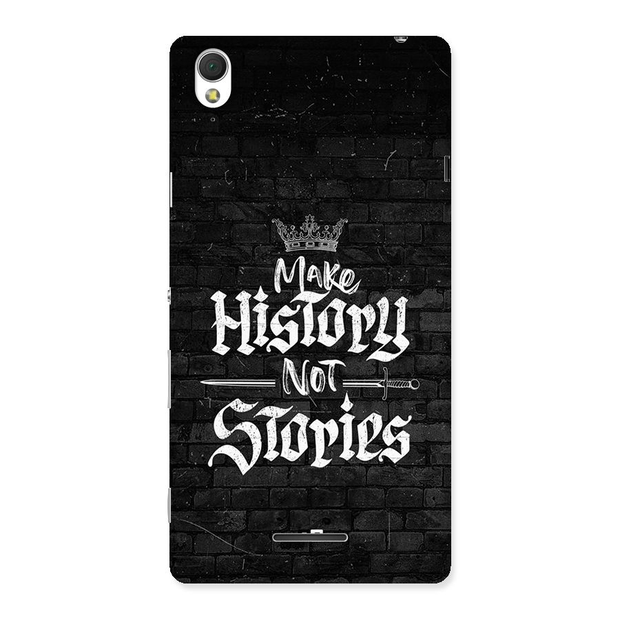 Make History Back Case for Xperia T3