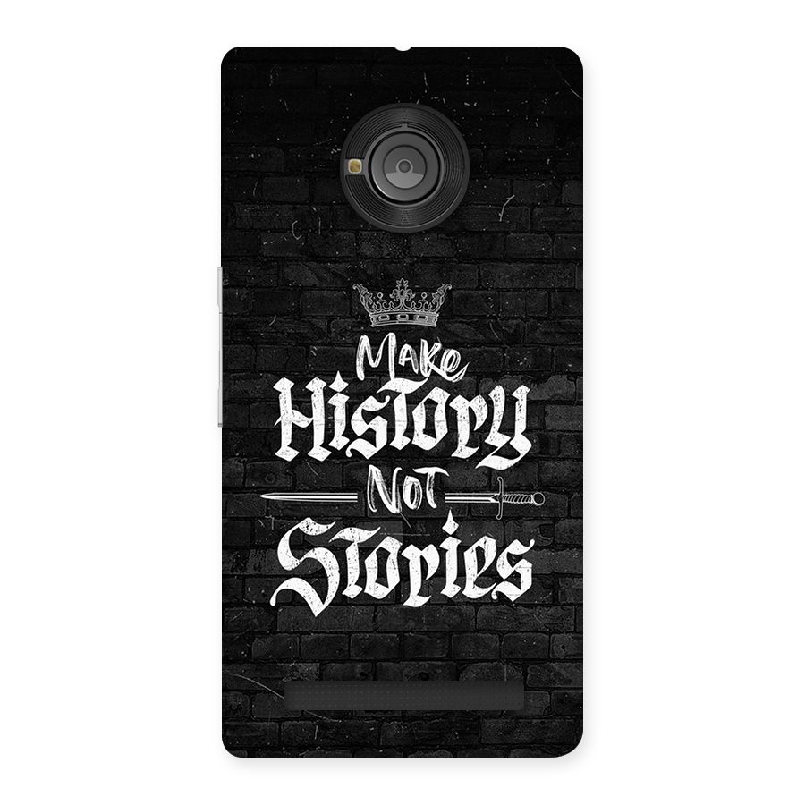 Make History Back Case for Yuphoria
