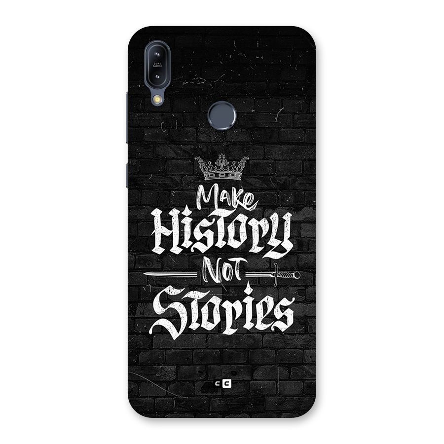 Make History Back Case for Zenfone Max M2