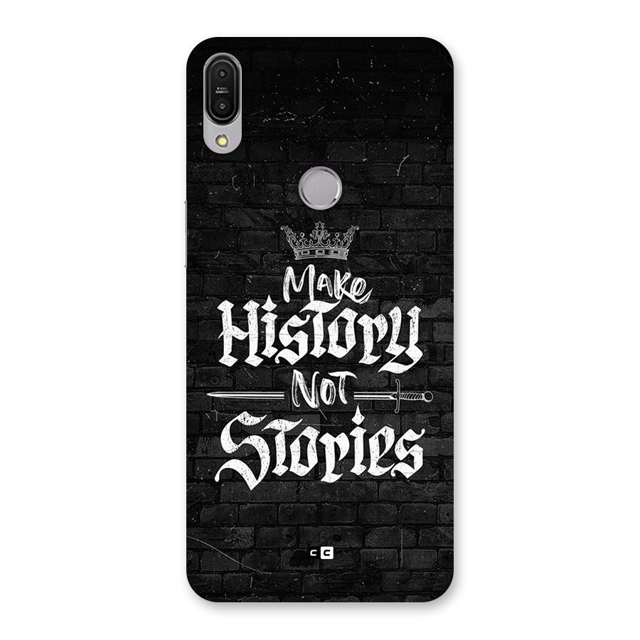 Make History Back Case for Zenfone Max Pro M1