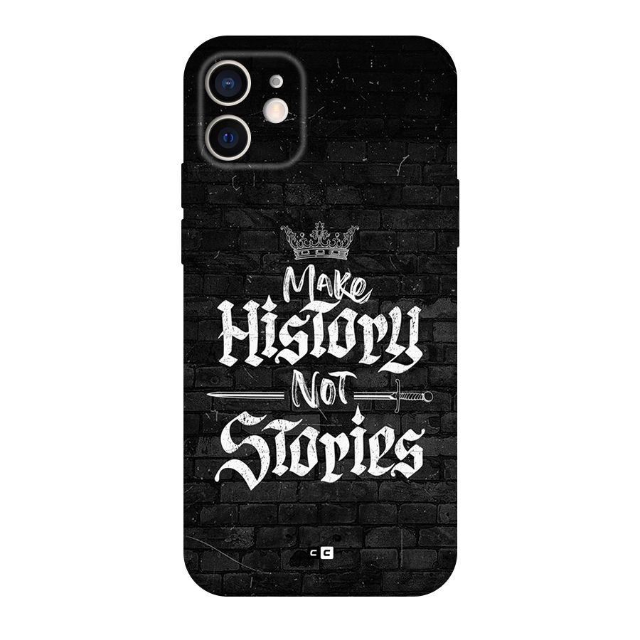 Make History Back Case for iPhone 12