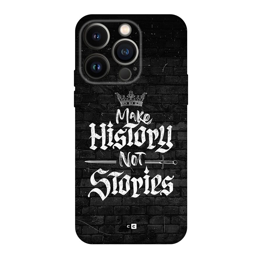 Make History Back Case for iPhone 14 Pro