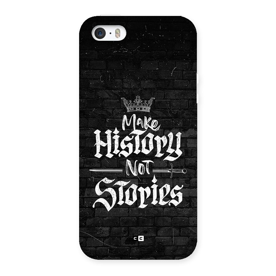 Make History Back Case for iPhone SE 2016