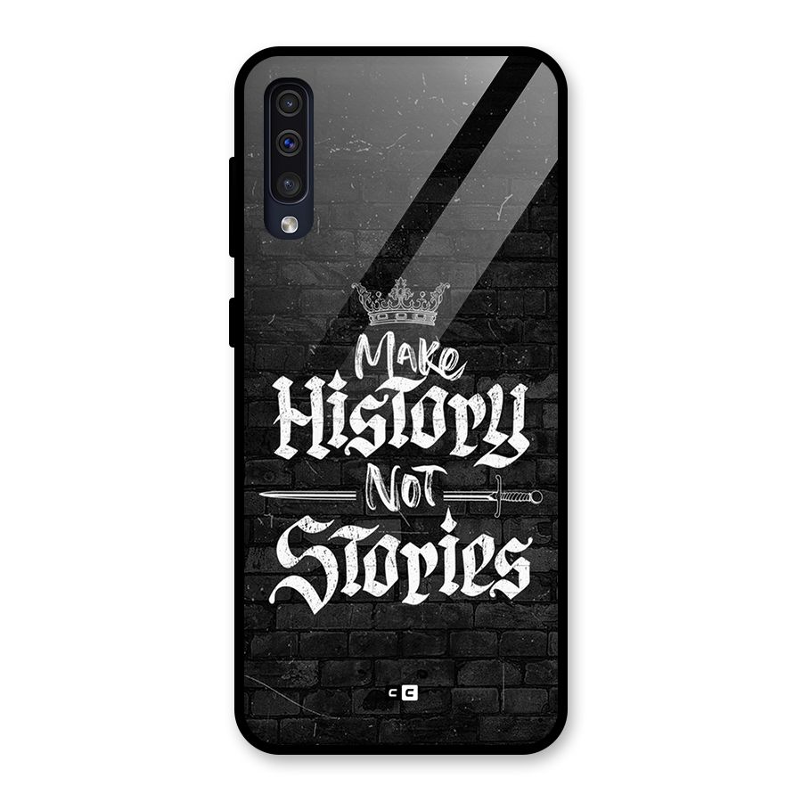 Make History Glass Back Case for Galaxy A50s