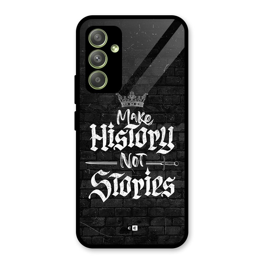 Make History Glass Back Case for Galaxy A54