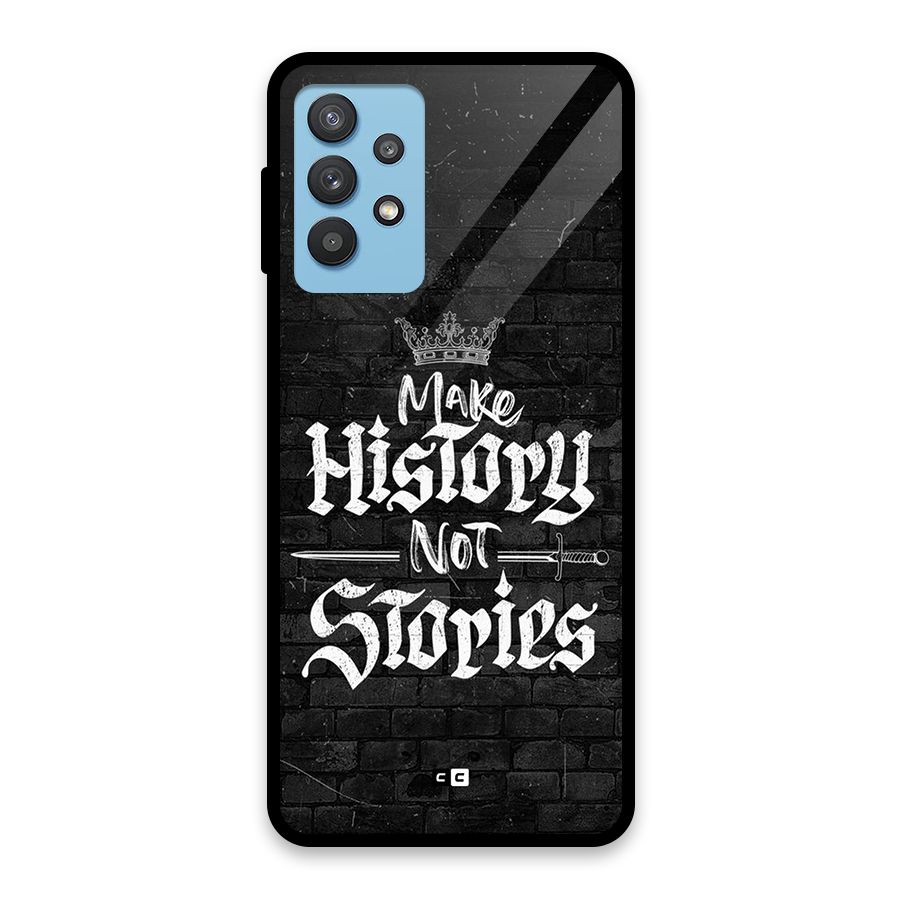 Make History Glass Back Case for Galaxy M32 5G