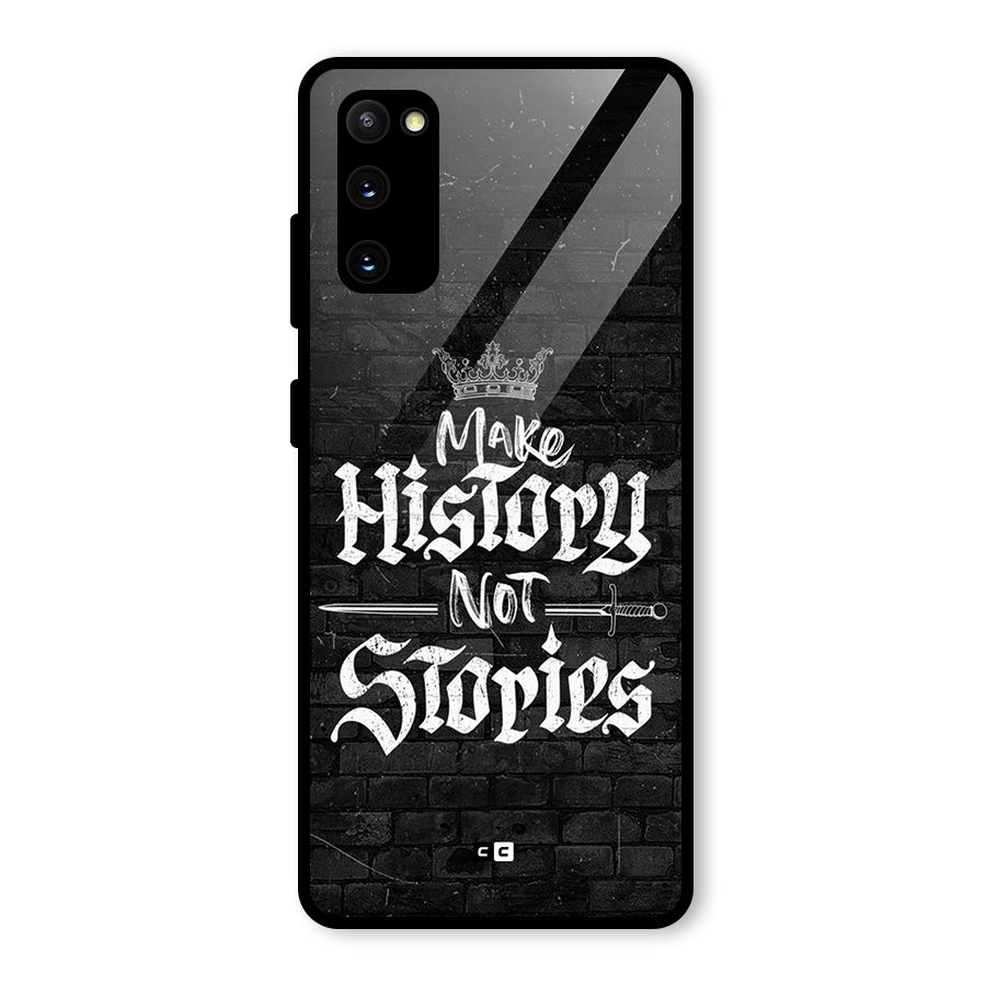 Make History Glass Back Case for Galaxy S20 FE 5G