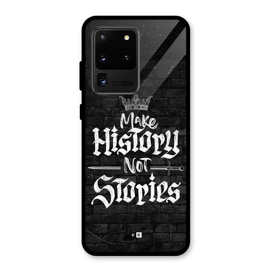 Make History Glass Back Case for Galaxy S20 Ultra
