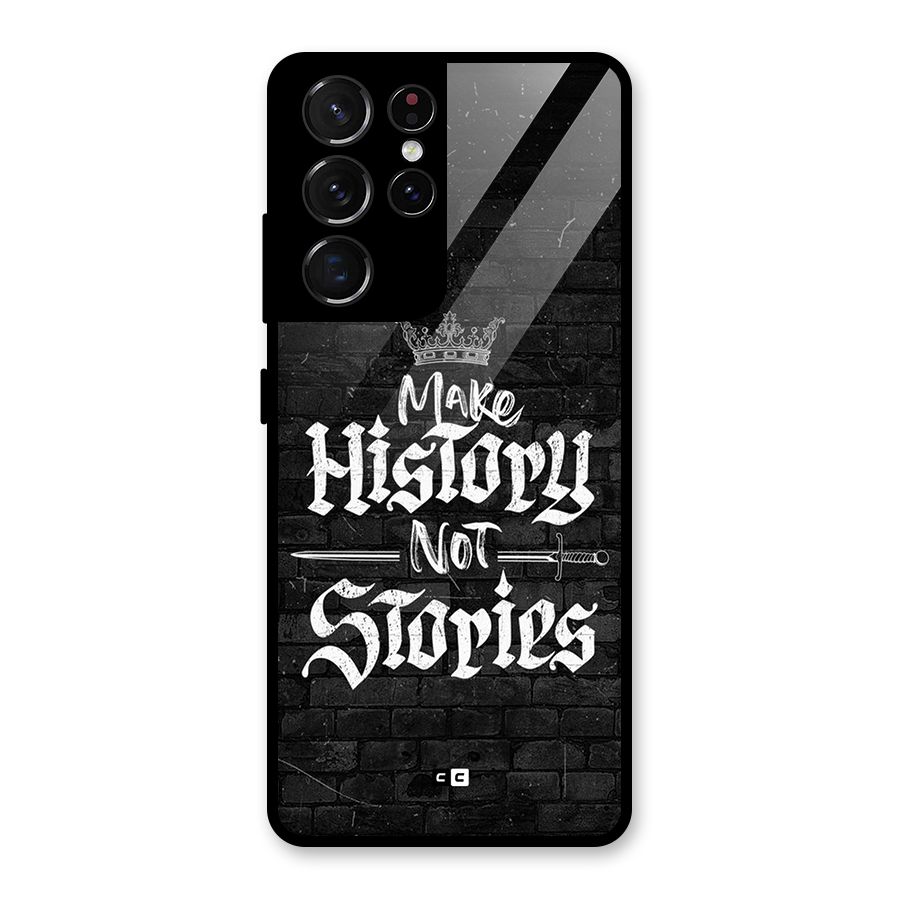 Make History Glass Back Case for Galaxy S21 Ultra 5G