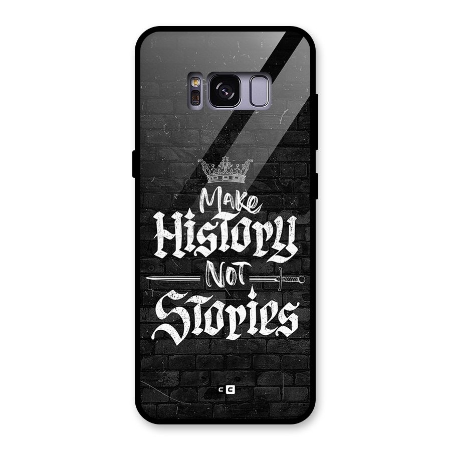 Make History Glass Back Case for Galaxy S8