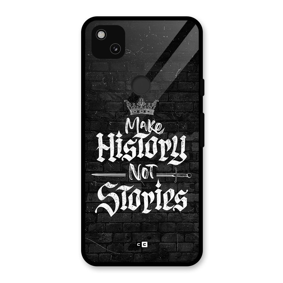 Make History Glass Back Case for Google Pixel 4a