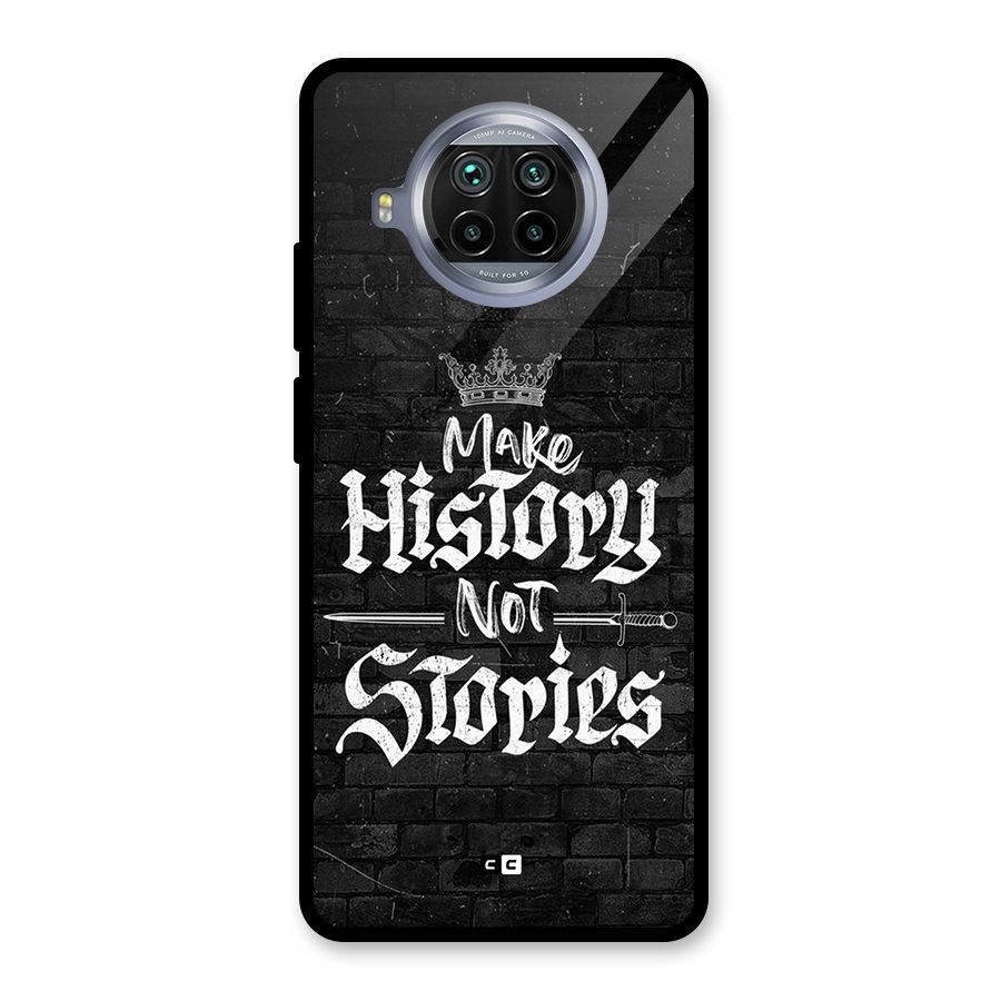 Make History Glass Back Case for Mi 10i