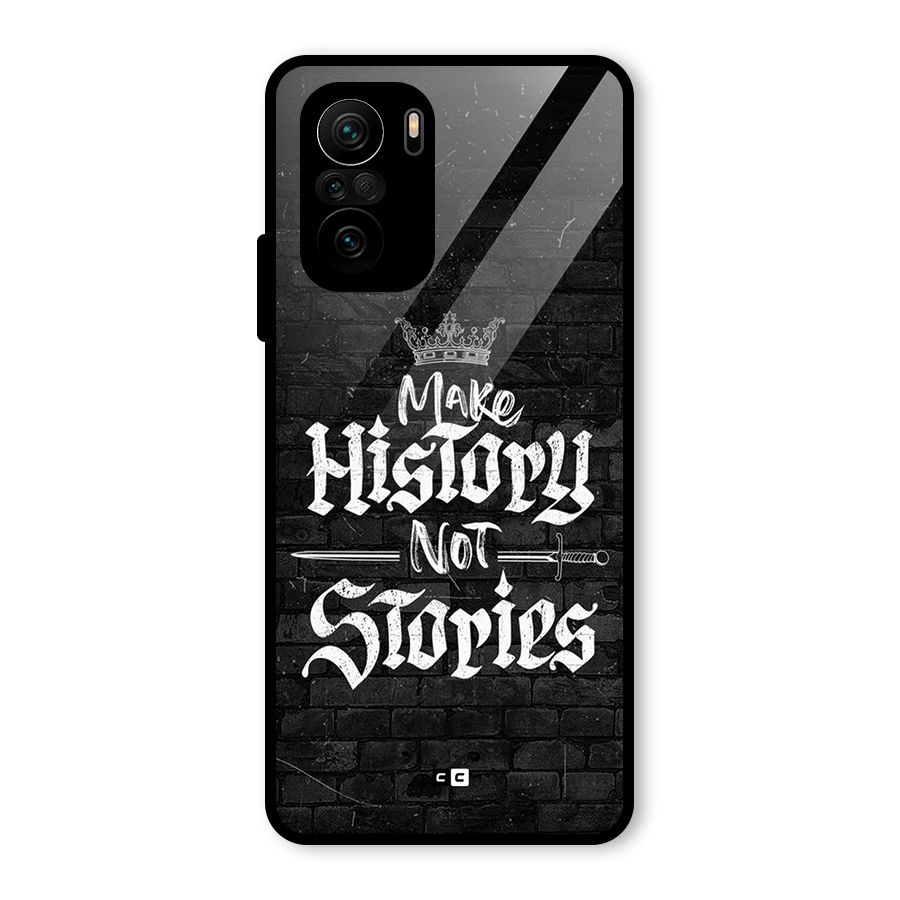 Make History Glass Back Case for Mi 11X Pro
