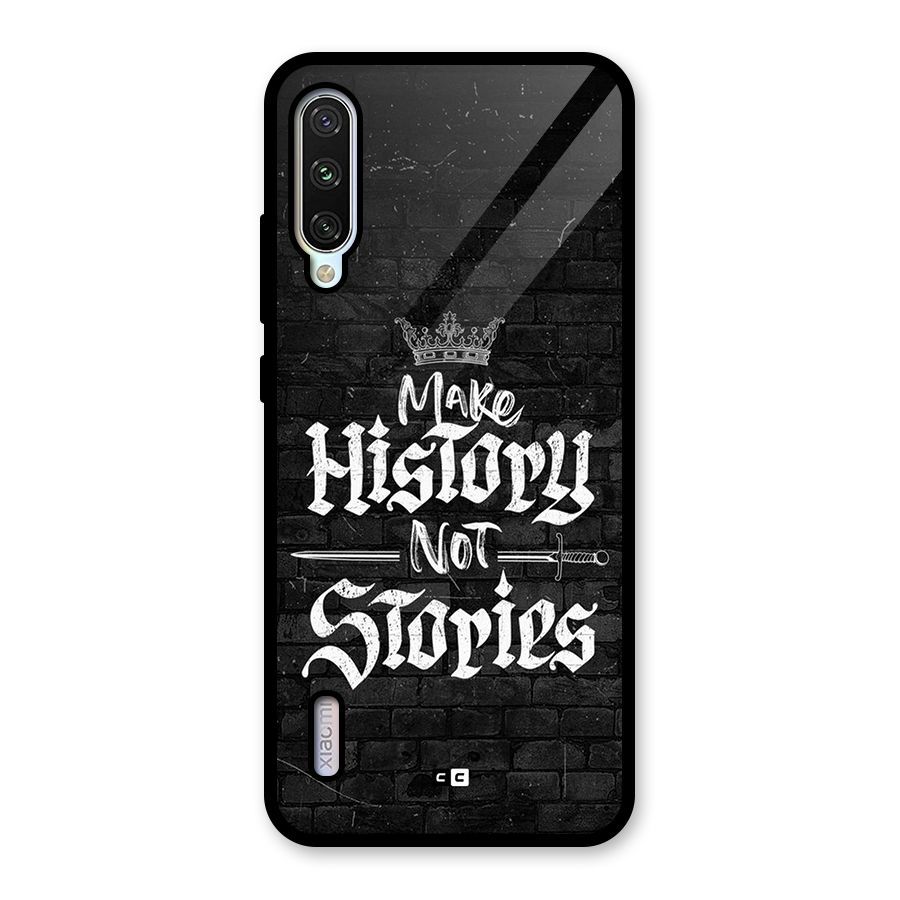 Make History Glass Back Case for Mi A3