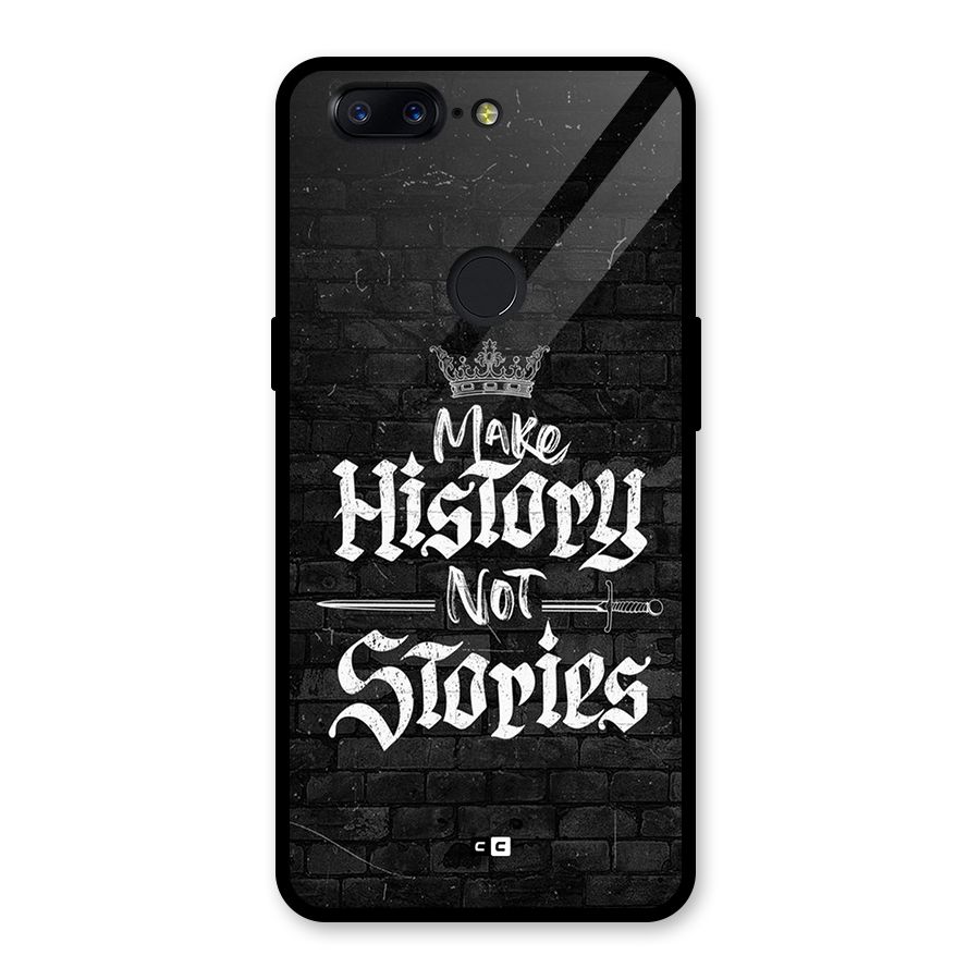 Make History Glass Back Case for OnePlus 5T