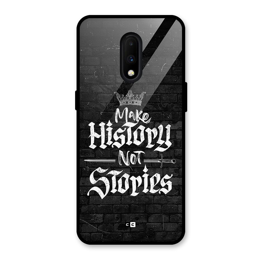 Make History Glass Back Case for OnePlus 7
